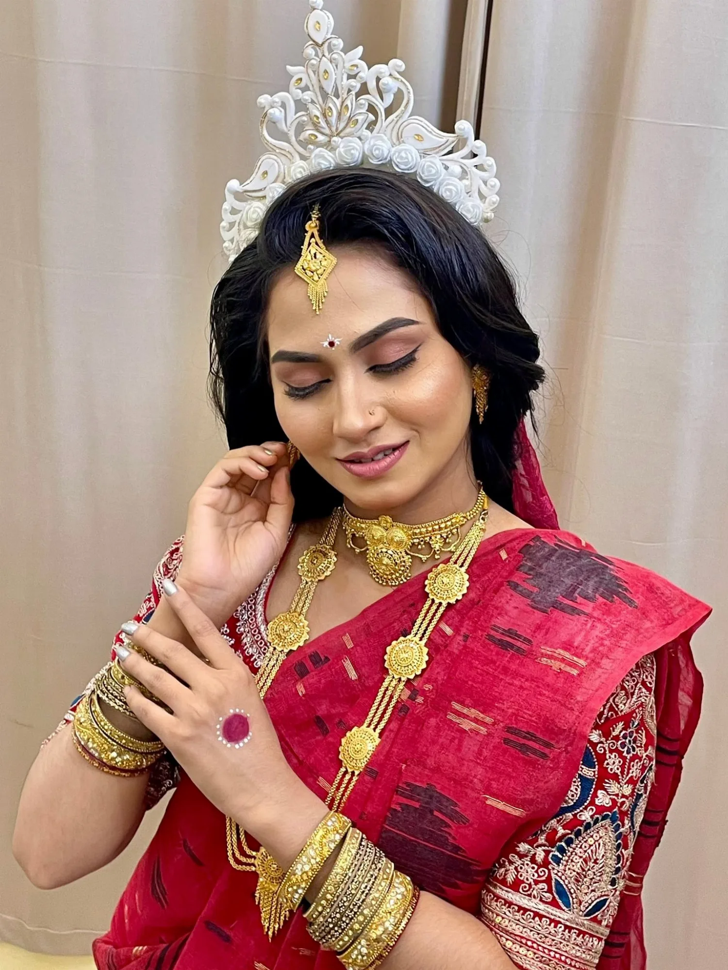 Bridal makeup — DIVA by Dipa Saha, Chittagong